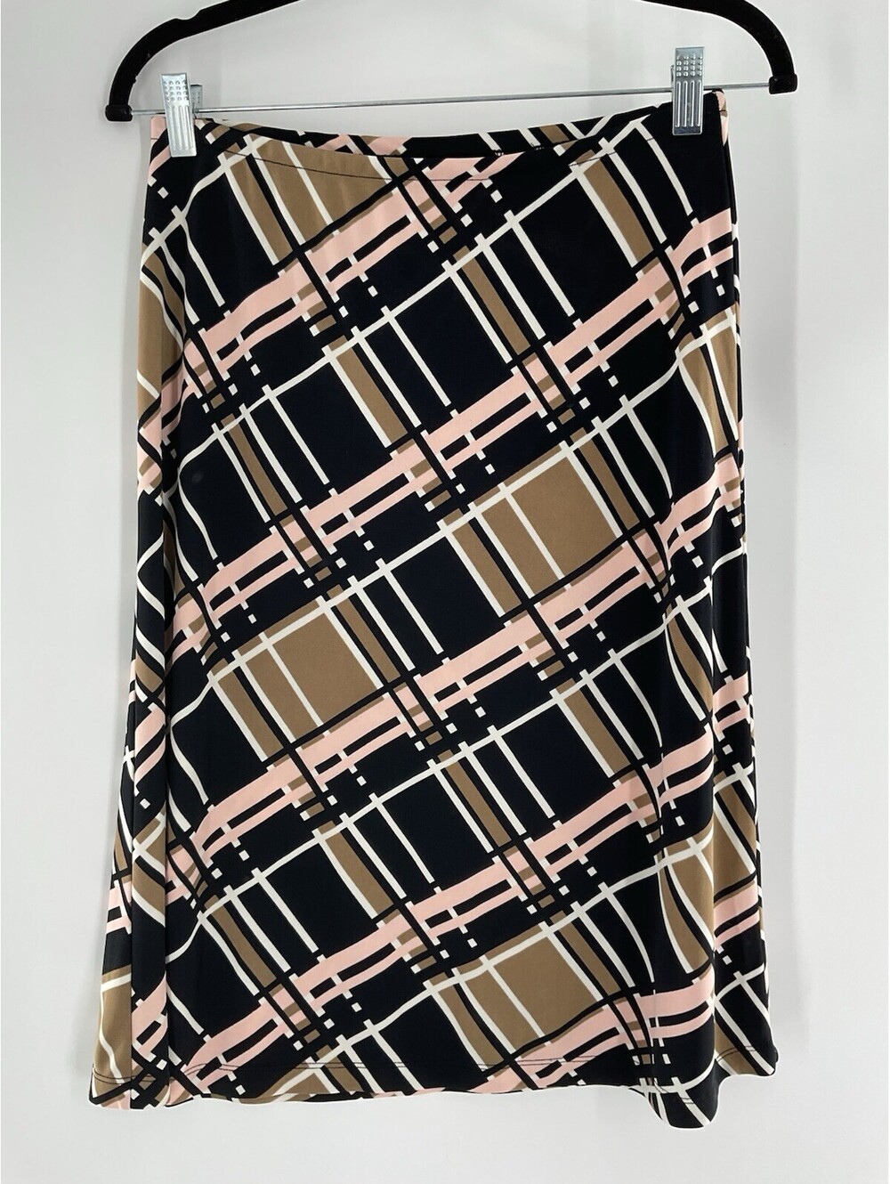 New York & Company Women’s Size Small Geometric Pattern Skirt Knee Length 038